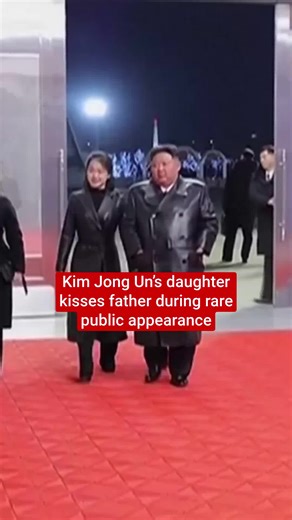 Kim Jong Un's Daughter Makes Public Appearance at Ceremony