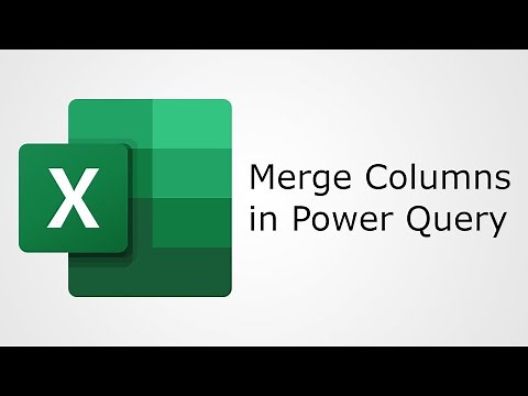 Excel Power Query: Merge and Concatenate Columns Together