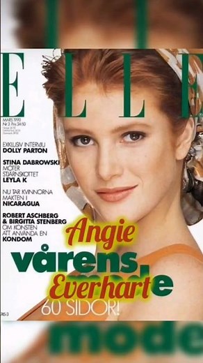The sensational Angie Everhart #AngieEverhart #90sSupermodel #90sFashion #90srunwaymodel