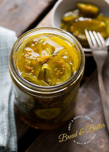Bread and Butter Pickles Recipe Homemade Sweet Pickles Recipe