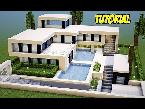 Minecraft Tutorial : MANSÃO ULTRA MODERNA (Completa)