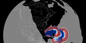 Watch: Simulation shows tsunami from dinosaur-killing asteroid that brought 2.5-mile-high waves to Gulf Coast