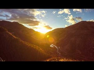 Canyon Sunset Time Lapse