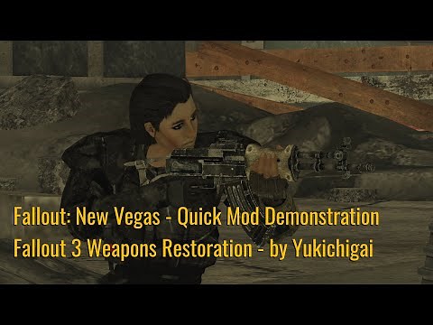 [FNV] - Fallout 3 Weapons Restoration Demo