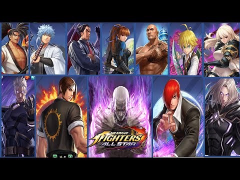 The King of Fighters All Star - All Super moves (All collabs, and characters as of 2021)