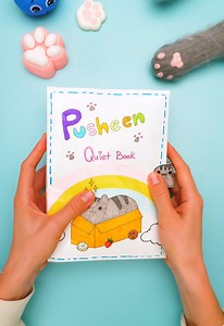 So Cute! 😻 PUSHEEN Game Book | SLICK SLIME SAM