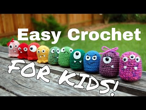 9 Super Easy Crochet Projects for Kids to Make
