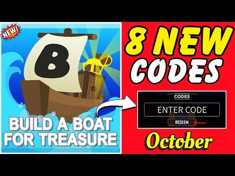 ⚠️OCTOBER!⚡UPDATE⚠️ BUILD A BOAT FOR TREASURE CODES 2025 - BUILD A BOAT FOR TREASURE ROBLOX CODES