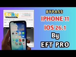 EFT PRO NEW UPDATE A12 + FREE iCloud Bypass iOS 26.1 iPhone XR TO iPhone 16 Pro max