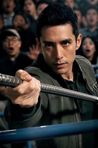 What If Grace Fought REV-9 in a Stadium? Steel Rebar Javelin Attack!