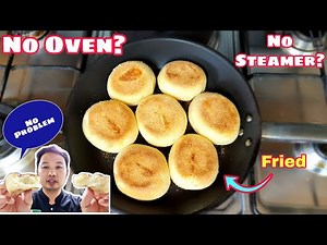 Fried Pandesal (NO OVEN, NO STEAM) New Technique on How to make Pandesal