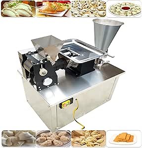 dumpling machine automatic empanada maker machine 4800pcs/h Pierogi samosa machine with 1 free mold (heart shape mold, 110V/60HZ)