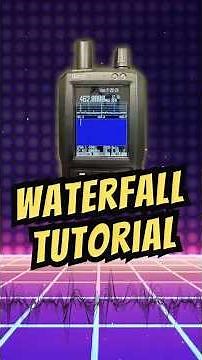 How to use the Waterfall feature on your Uniden SDS series scanners