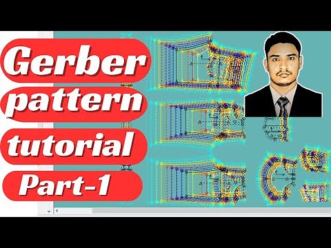 Pattern Design full course, Gerber Software Tutorial, Gerber beginner tutorial, Gerber full tutorial