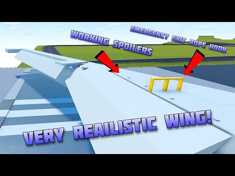 How to make a wing in (PLANE CRAZY)Updated version is there)