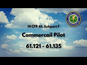 Commercial Pilot Regulations