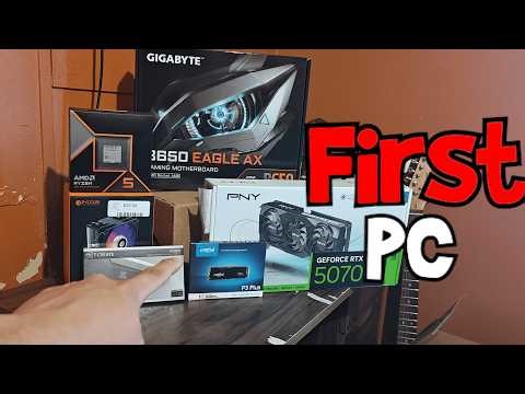 I built my FIRST PC