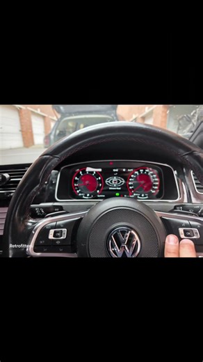 Volkswagen Golf mk7.5 gti in for Digital Cluster with Wireless Carplay and Andriod auto
