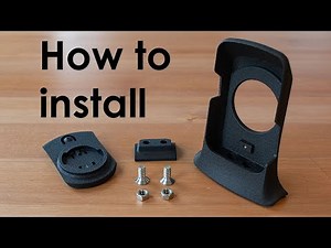 How to install the fastest bike computer mount in the world
