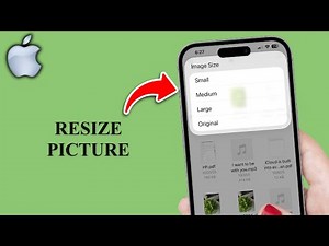 How to Resize A Picture on iPhone