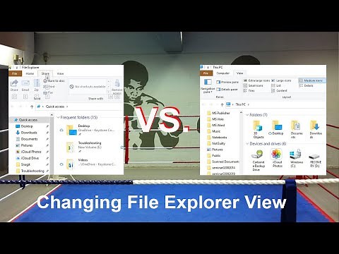How To Change The Windows 10 File Explorer View