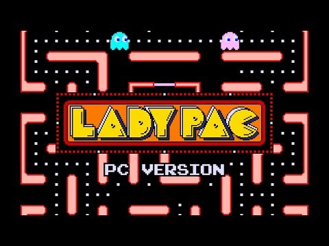 Lady Pac, a Ms. Pac-Man fan game by LC-Games