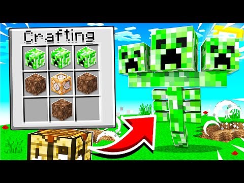 How to CRAFT *SUPER* MOBS in MINECRAFT!