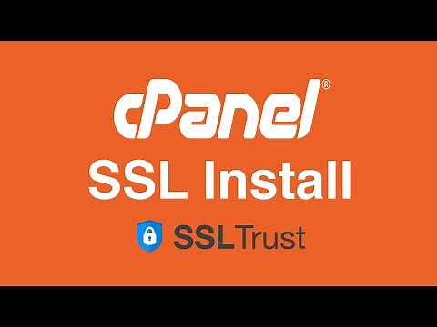 How to install an SSL/TLS Certificate in cPanel | CSR Generation, Validation, Configuration
