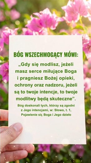 Wycisz się przed obliczem Boga, Czytaj Jego słowa