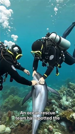 This Dolphin Almost Didn't Survive the Ghost Net #rescue #animals #wildlife