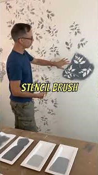 Watercolor Stenciling Magic 🎨 Easy Negative Space Trick That Looks Designer!
