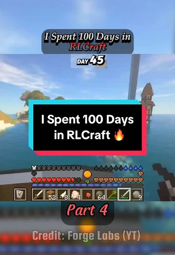 Challenging 100-Day RLCraft Journey | Forge Labs
