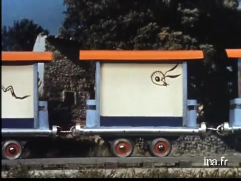 Dessin animé : Le petit train de la mémoire