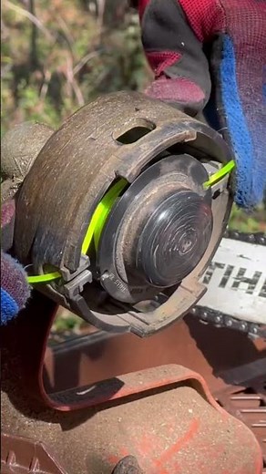 Stihl FS 56 RC string trimmer line replacement