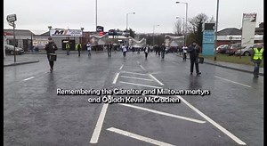 22K views · 620 reactions | Hundreds of people attend the unveiling in Milltown Cemetery of a monument to those killed and injured during the gun and grenade attack on mourners at the funerals of IRA volunteers Dan McCann, Mairéad Farrell and Sean Savage who were executed by the British SAS in Gibraltar in 1988. | Sinn Féin Ireland | Facebook