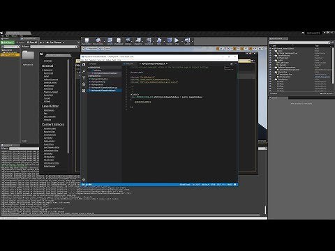 How to set set Visual Studio Code as your code editor in UE4 4.18
