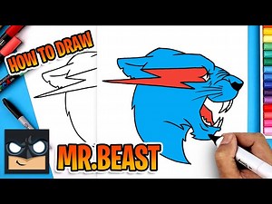 How to Draw Mr.Beast - Videos For Kids