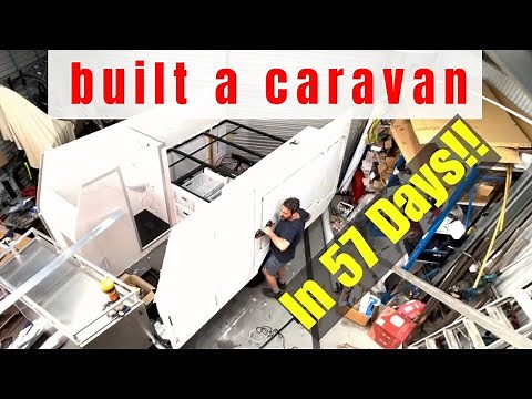 Full Timelapse DIY Caravan Build