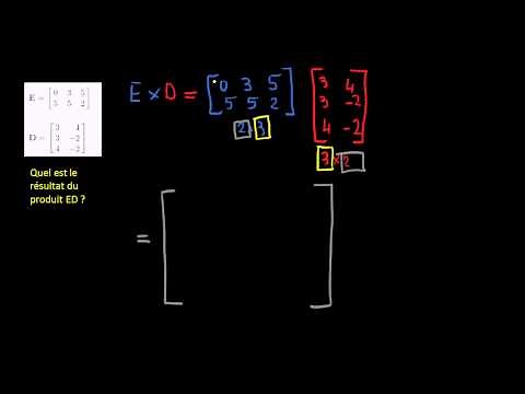 Multiplier deux matrices - 2