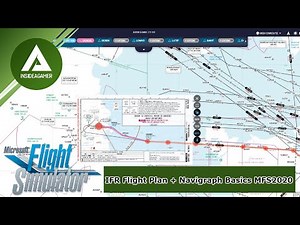 How To Flight Plan With Navigraph Microsoft Flight Sim 2020 - Sid App Star Charts Tutorial Basics