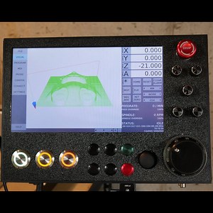 Touchscreen Control Panel for Grbl