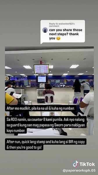 Replying to @wolverine182 Here’s the step by step procedure for SWORN DECLARATION! 🥰