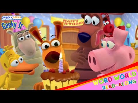 Word World Build-A-Word Read-Along: "Duck's Nest" & "Dog's Birthday Party"