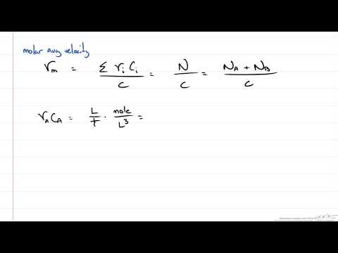 Deriving Molar Flux Equations
