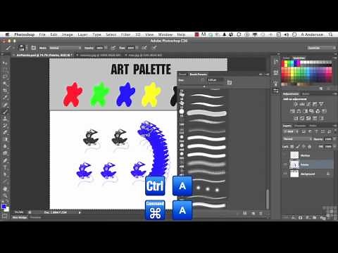 Adobe Photoshop CS6 Tutorial | How to Create Custom Brushes | InfiniteSkills