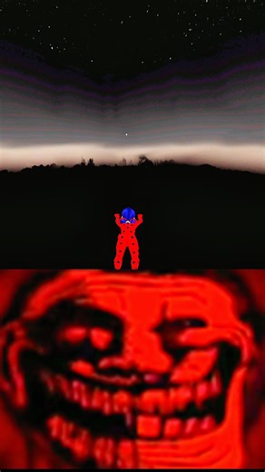 Ladybug Trap Troll face edit 😈⚡#granny #shorts #trollface