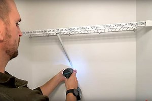 How To Install Closetmaid Wire Shelves – Everyday Home Repairs