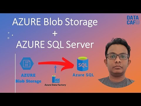 Load AZURE Blob Storage data into AZURE SQL Server