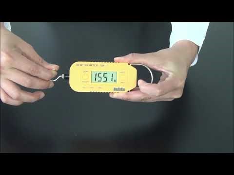 How to Use the Digital Newton Meter | Arbor Scientific