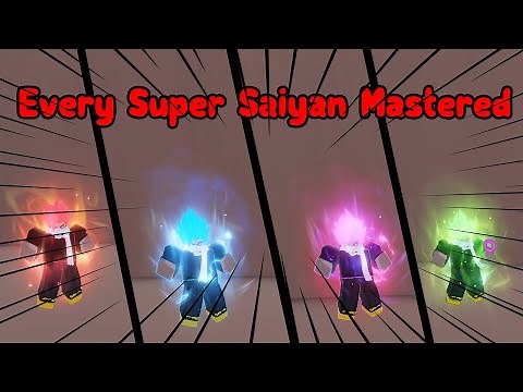 Mastered Every Super Saiyan Form In Dragon Soul Roblox (Part 2)